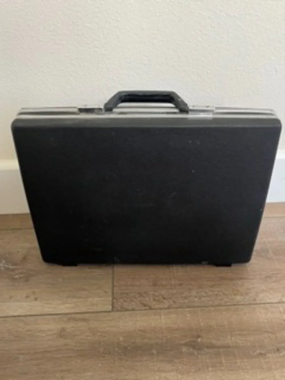Vintage Samsonite Briefcase black hard-shell laptop Attaché case